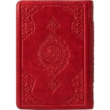 Fantastik Store 2 Renkli Kırmızı Hafız Boy Kur'an-I Kerim Kılıflı 2 Renkli Kuranı Kerimler