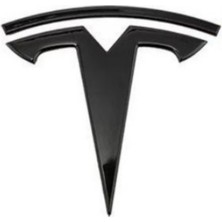 Belirtilmemiş Tesla Uyumlu Ön Kaput T Logosu Emblem