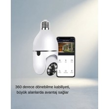 Gees Global Akıllı Duylu Kamera 360 Derece Dönebilen Uzaktan Kontrol