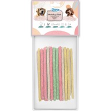 Jooys Renkli Munchy Çubuk 12 cm 25'li