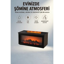 TKÇ Aromaterapi Alev Efektli Hava Nemlendirici 250 ml Uzaktan Kumandalı