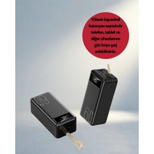 TKÇ Hızlı Şarj Destekli 4 Çıkışlı Powerbank 18X8X6 cm