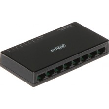 Dahua PFS3008-8GT-L, 8 Port, Gigabit, Yönetilemez, Masaüstü Switch