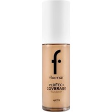 Mey İthalat Perfect Coverage SPF15 Fondöten, Yüksek Pigmentli ve Yarı Parlak Bitişli