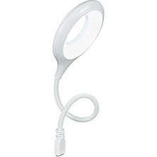 Mey İthalat Esnek 30 cm USB LED Notebook ve Kitap Okuma Masa Lambası AL2656