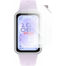 Mey İthalat Huawei Band 11 ile Uyumlu Ekran Koruyucu; Tam Kaplayan Akıllı Saat Koruması, Çizilmeye Dayanıklı Tpu Koruma 2 Adet, Hd Şeffaf