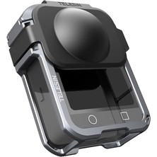 Mey İthalat Djı Osmo 360 Için Kamera Kafesi; Alüminyum Koruyucu Kılıf+Osmo 360 Için Soğuk Dişli Kaydırmalı Objektif Için Çift Silikon Kapak, 1/4" Hızlı Çıkarılabilir Bağlantı