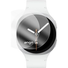 Mey İthalat Samsung Galaxy Watch 8 40 mm ile Uyumlu Ekran Koruyucu; Tam Kaplayan Akıllı Saat Koruması, Çizilmeye Dayanıklı Tpu Koruma 2 Adet, Hd Şeffaf