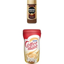 Mey İthalat Kavanoz, Gold 200 G Cam ve 400 G Coffee Mate Paketi
