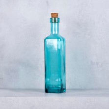 Mey İthalat Cuadrada Yağ Şişesi 400 ml Mavi