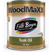 Mey İthalat Woodmaxx Teak Oil Tik Yağı 2,5 L