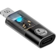 Mey İthalat Pd 35W Lightning - Type-C Yuva Dönüştürücü, iPhone Için Hızlı Şarj ve Veri Aktarımı