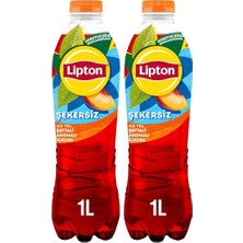 Mey İthalat Ice Tea Şekersiz Şeftali Şekersiz Içecek 1000 ml 2'li Paket