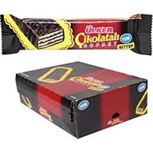 Mey İthalat Bitter Çikolatalı Gofret 36 Gx 24 Adetli 1 Paket