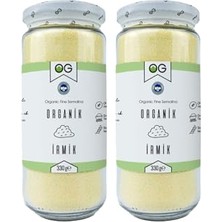 Mey İthalat Og 2'li Organik Irmik 330 G