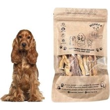 Mey İthalat Organik Köpek Kuzu Kamışı Kemirme ÇUBUĞI100 Gram Naturel Pirzola Lezzetinde
