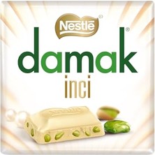 Mey İthalat Damak Inci Antep Fıstıklı Beyaz Çikolata, 60 G