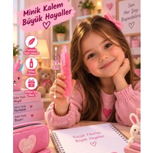 Seymen Bıçakçılık 19 cm Tüylü Kalem Sevimli Peluş Kalem Çocuk Öğrenci Kırtasiye Kalemi Hediyelik
