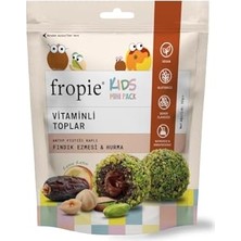 Mey İthalat Mini Kids Vitamin Topları, Antep Fıstığı Kaplı & Fındık Ezmeli 32 G
