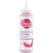 Mey İthalat Frambuaz Aromalı Tatlı Sos 330 G; Akışkan Kıvamlı Waffle, Pankek, Krep, Dondurma, Kahve ve Tatlılar Için Pratik Sıkılabilir Sos