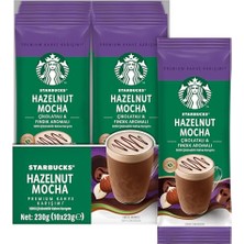 Mey İthalat Nestle Starbucks Hazelnut Mocha Premium Kahve Karışımı 10X23 G