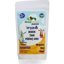 Mey İthalat Organik Bebek Glutensiz Tam Pirinç Unu
