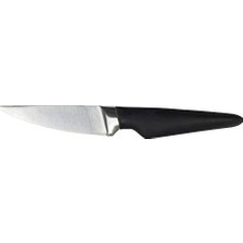 Mey İthalat Soyma Bıçağı; Paslanmaz Çelik-Siyah, 9 cm