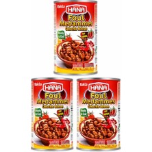 Mey İthalat Hana Bakla Konservesı Acılı 400 G 3 Adet
