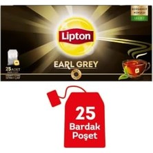 Mey İthalat Bardak; Earl Grey Poşet Çay 25'li, 50G