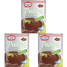 Mey İthalat Puding Çikolatalı Antep Fıstıklı 100 G 3'lü Paket