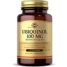 Mey İthalat Ubiquinol, 100 Mg, 50 Softgel