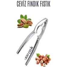 Mey İthalat Gümüş Ceviz Fındık Kıracağı Pensesi Çelik