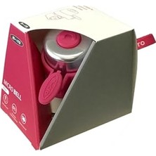 Mey İthalat Scooter Zili Pembe; Yağmur Geçirmez, Silikon Kayış ile Kolay Montaj, Scooterlar ve Bisikletler Için Uyumlu