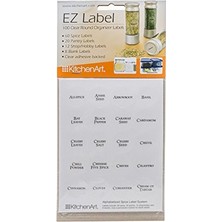 Mey İthalat Kitchenart Ez Baharat Etiket Seti, 100 Parça