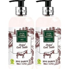 Mey İthalat Doğal Eşek Sütlü Sıvı Sabun 500 ml x 2