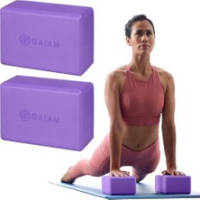 Mey İthalat Essentials Yoga Block (Set Of 2); Supportive, Soft Non-Slip Foam Surface For Yoga, Pilates, Meditation