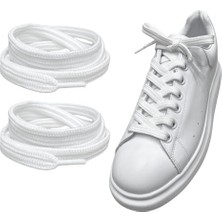Mey İthalat Ayakkabı; Exclusive 120 cm Yassı Spor Bağcığı, Çift Katmanlı Örgülü Sneakers Bağcık, 1 Çift