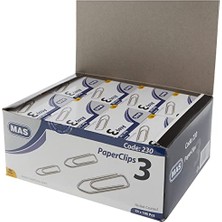 Mey İthalat Nikel Kaplı Ataş; No:3,24 x 100 Adet