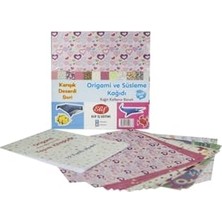 Mey İthalat Karışık Desenli (6 Desen 5'er Adet) Origami Başlangıç Takımı 15X15 cm 8680422599378