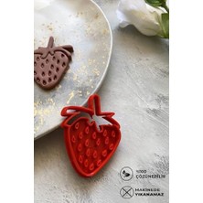 Mey İthalat Çilek Kurabiye Kalıbı/hamur Şekillendirici