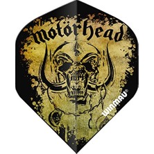 Mey İthalat Rock Legends Motorhead Acid Splat Dart Uçuşları, Paket Başına 1 Set (Toplamda 3 Uçuş)