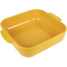 Mey İthalat Fırın Kabı, Appolia Kare Safran Sarı 28 cm