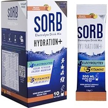 Mey İthalat Sugar Free; Elektrolit, Vitamin ve Mineral Içecek Tozu- Peach, 10 Stick Saşe Içerir.