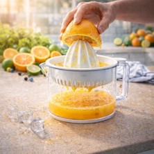 Mey İthalat Limon Sıkacağı Narenciye Portakal Sıkacağı Beyaz 600 ml