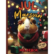 Mey İthalat Jul Målarbok Marsvin För Barn 4-8 År: Coola Jul-Marsvin För Barn Och Unga Att Färglägga | För Pojkar Och Flickor