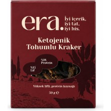 Era Gurme Ketojenik Tohumlu Kraker 50 G - Glutensiz Vegan Protein Kaynağı