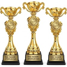 Best Hediye Büyük Ödül Kupası Üçlü Set 39/36,5/35,5