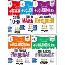 Ankara Yayıncılık Ankara Yayınları 7. Sınıf Güçlendiren Türkçe + Matematik + Fen Bilimleri + Paragraf + Din Kültürü Soru Bankası