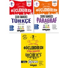 Ankara Yayıncılık Ankara Yayınları 7. Sınıf Güçlendiren Türkçe + Paragraf + Ingilizce Soru Bankası