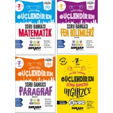 Ankara Yayıncılık Ankara Yayınları 7. Sınıf Güçlendiren Matematik + Fen Bilimleri + Paragraf + Ingilizce Soru Bankası